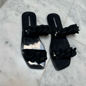 Steve Madden Black Women's Sandals